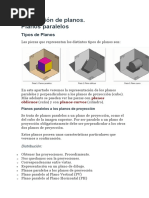 Proyección de Planos