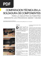 Comparacion de Procesos de Soldadura Gmaw, Fcaw y Mcaw