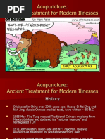 Acupuncture: Ancient Treatment For Modern Illnesses