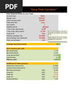 Carry Trade Calculator 1.54