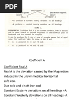 Coefficient A