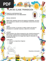 Plan de Clase Transición