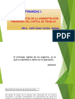 III. Fundamentos de La Administración Financiera Del Capital de Trabajo