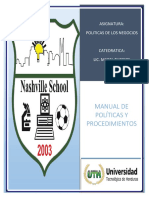 1.proyecto Manual de Politicas y Procedimientos