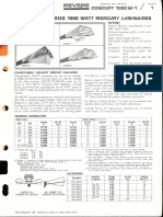 Revere Concept 1000w Mercury Series Bulletin 1966