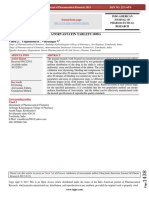 Process Validation For Atorvastatin Tablet - Article