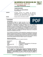 Informe Payano Defensa Civil