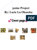 Magazine Project by Lucie Lu Okuszka