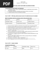 Standard/Skill: NCTM1 Numbers and Operations: Do Not Write On Quiz. Show Your Work On Separate Paper.