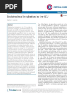 Endotracheal Intubation in