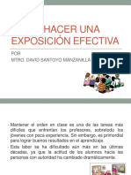 Cómo Hacer Una Exposición Efectiva