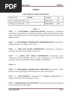 Ece Viii Multimedia Communication (10ec841) Notes