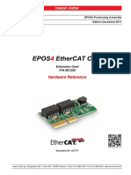 EPOS4 EtherCAT Card Hardware Reference