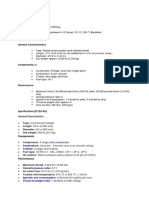 Engine Datasheet