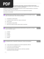 Exercícios de Matemática Financeira