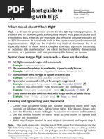 LaTex Very Short Guide