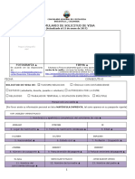 Formulario de Solicitud de Visa 2017 PDF