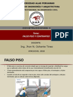 (Diapositivas) Falso Piso y Contrapiso