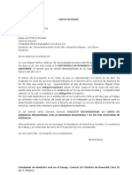 Carta de Renuncia de Ney