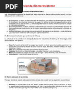 Vivienda Sismoresistente