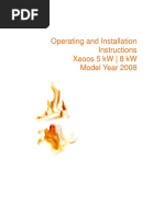 Xeoos Operation Manual 5kw 8kw 2008