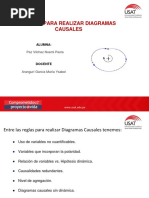 Reglas para Realizar Diagramas Causales