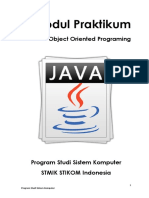 Modul Praktikum Object Oriented Programming