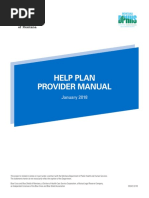 Help Plan Provider Manual