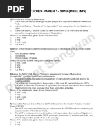 UPSC CSE 2018 Prelims GS 1