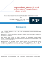 Hypothyroidism Among Pediatric Patients With Type 1 Diabetes Mellitus, From Patients' Characteristics To Disease Severity