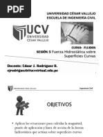 Sesión 5 - FLUIDOS - Fuerza Hidrostática Sobre Superficies Curvas