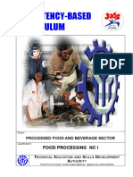 Food Processing NC I CBC