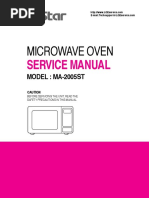 Microondas Goldstar MA-2005sv PDF