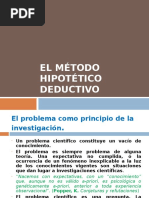 El Método Hipotético Deductivo