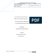 RELACIÓN ENTRE LATERALIDAD Y LOS APRENDIZAJES ESCOLARES Informe 1