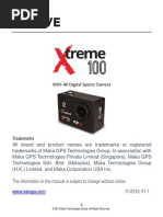 Curve Xtreme 100 4K UHD User Manual