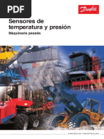 Sensores de Temperatura y Presion Maquinaria Pesada PDF