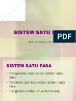 Sistem Satu Fasa