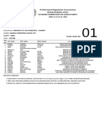 Agriculturists 06-2018 Room Assignment