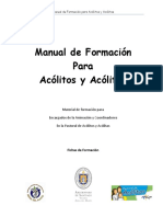 Manual Formacion Acolitos para Asesores Zona Maipo