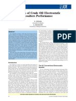 A-Analysis of Crude Oil Electrostatic Desalters Performance PDF