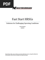 Fast Start HRSGS: Solutions For Challenging Operating Conditions