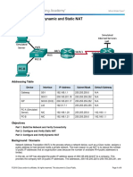 9.2.2.6 Lab - Configuring Dynamic and Static NAT