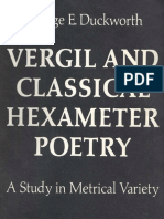 George Eckel Duckworth-Vergil and Classical Hexameter Poetry - A Study in Metrical Variety-University of Michigan Press (1969)