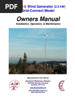 Important ARE110 Owners Manual Draft May-02-06