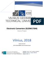 DC-to-DC Converter in Maximum Power Point Tracking (THE PHOTOVOLTAIC POWER SYSTEM)