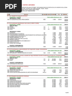 Analisis de Costos Unitarios