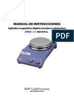 Manual - Agitador m2-d Pro - Argolab - Esp V 1.0 0