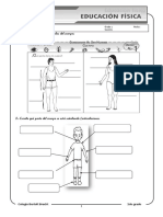 Fichas de 2er Grado-Esquema Corporal Posturas Desplazamientos