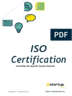 A Compact Guide of ISO Certification With Quality Process Manual.